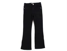 Kids ONLY black flared split trousers